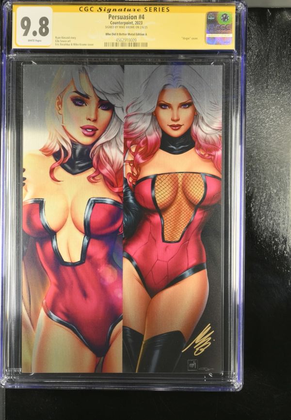 Image for Persuasion #4 CGC 9.8 Signed by Mike Krome