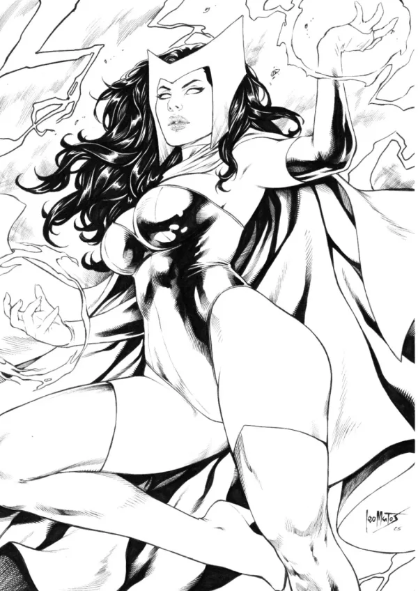 Image for Scarlet Witch by Leo Matos