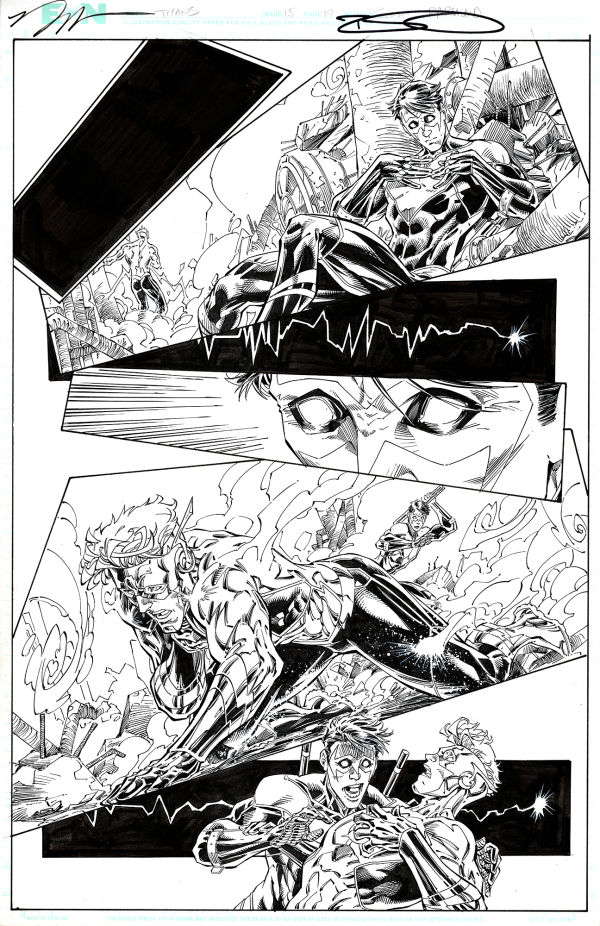 Image for Titans vol. 2 #15 page 19 by Brett Booth