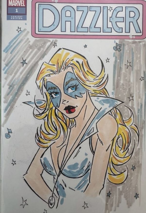 Image for Dazzler #1 Sketch Cover Ohana Graphic Designer