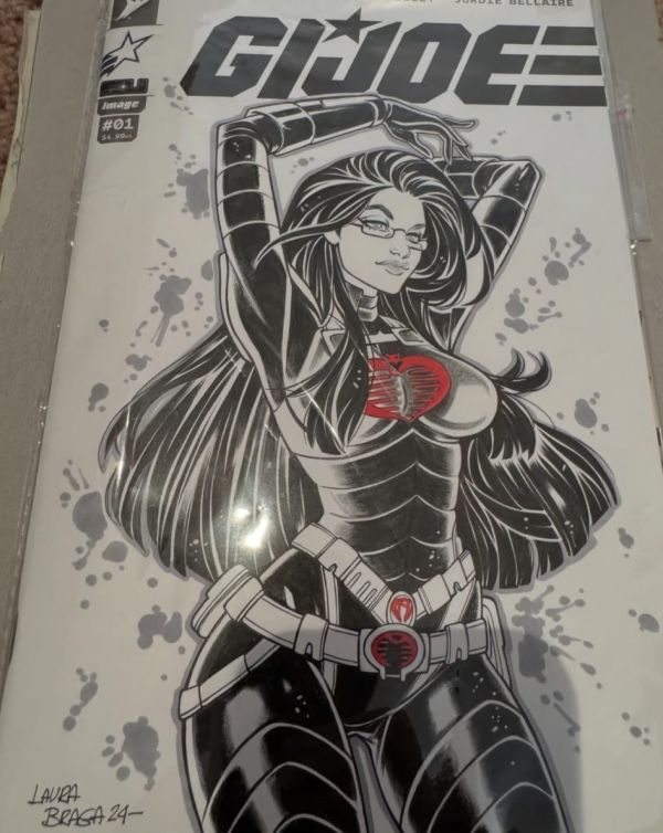 Image for GiJoe Sketch cover by Laura Braga