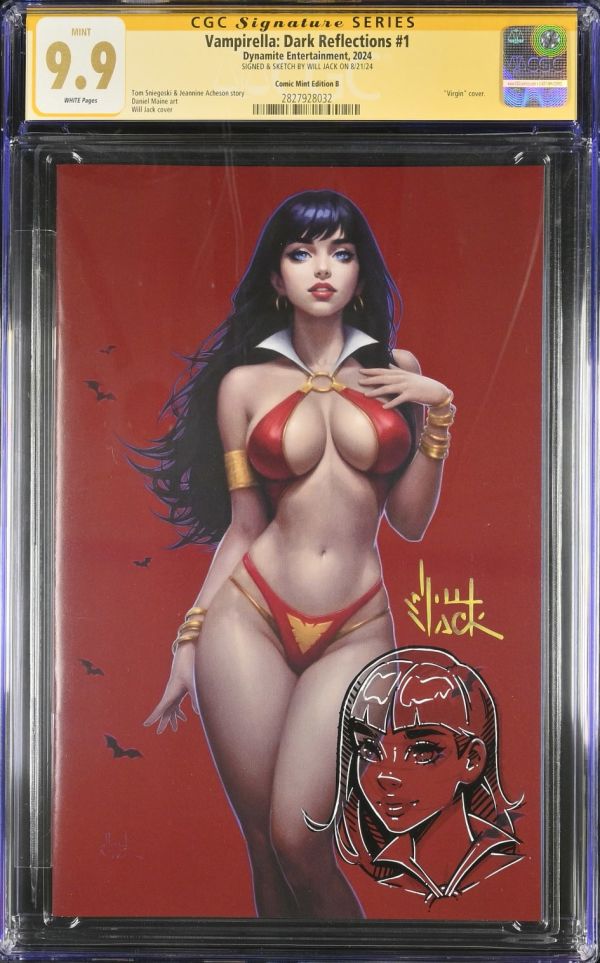 Image for Vampirella: Dark Reflections #1 CGC 9.9 Signed by Will Jack