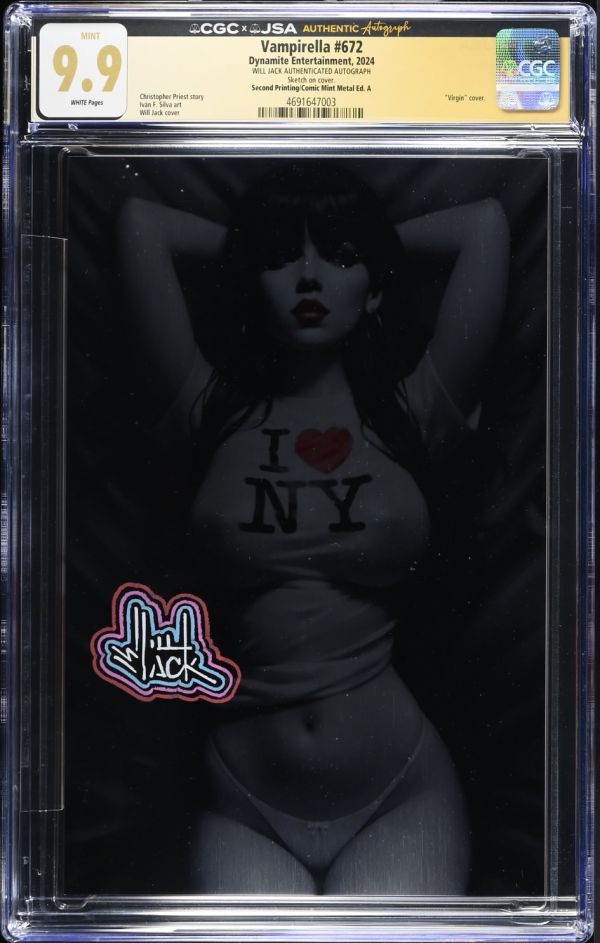 Image for Vampirella #672 9.9 Signed by Lick