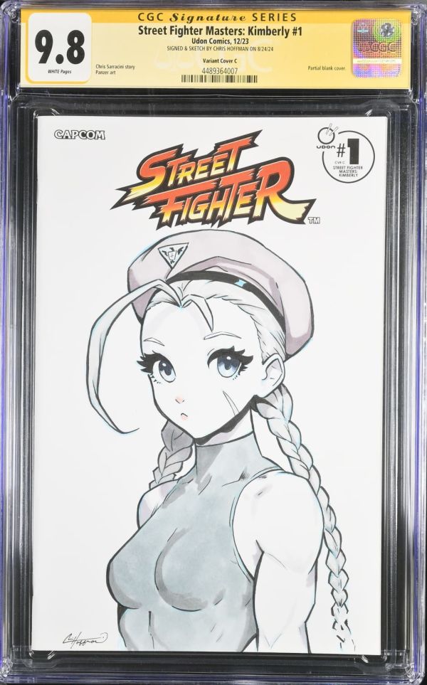 Image for Street Fighter Masters: Kimberly #1 CGC 9.8 Signed by Chris Hoffman