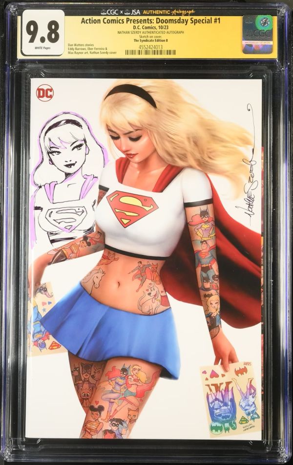 Image for Action Comics Presents: Doomsday Special #1 CGC 9.8 Signed by Nathan Szerdy