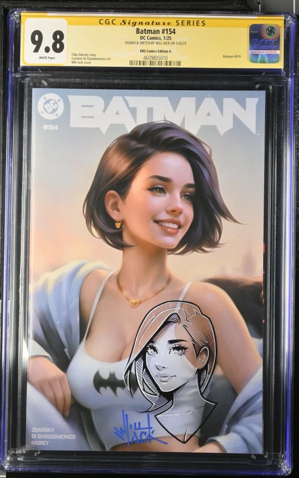 Image for Batman #154 CGC 9.8 Signed by Will Jack