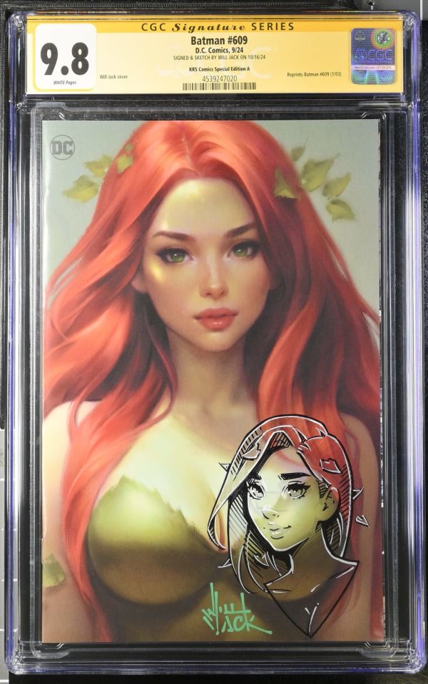 Image for Batman #609 CGC 9.8 Signed by Will Jack