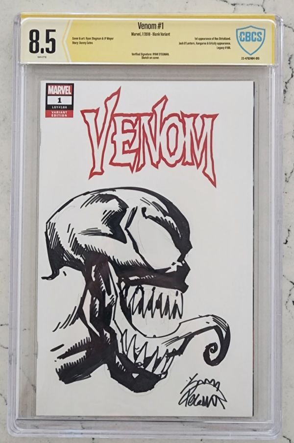 Image for Venom #1 CBCS 8.5 Sketch Cover