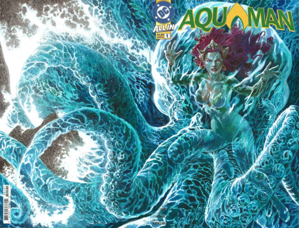 Image for Sketch Cover Mera with Water Octopus