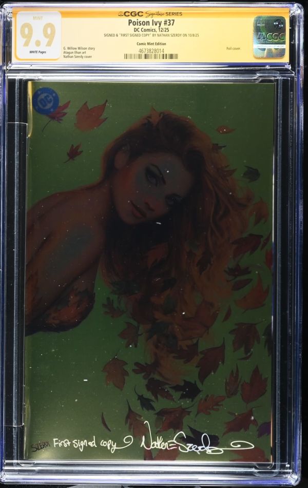 Image for Poison Ivy #37 CGC 9.9 First Signed by Nathan Szerdy