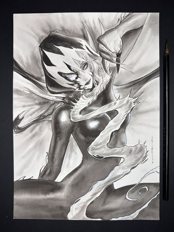 Image for Gwenom Ink Illustration