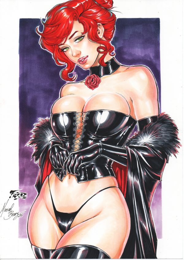 Image for Black Queen Madelyne Pryor 9x12