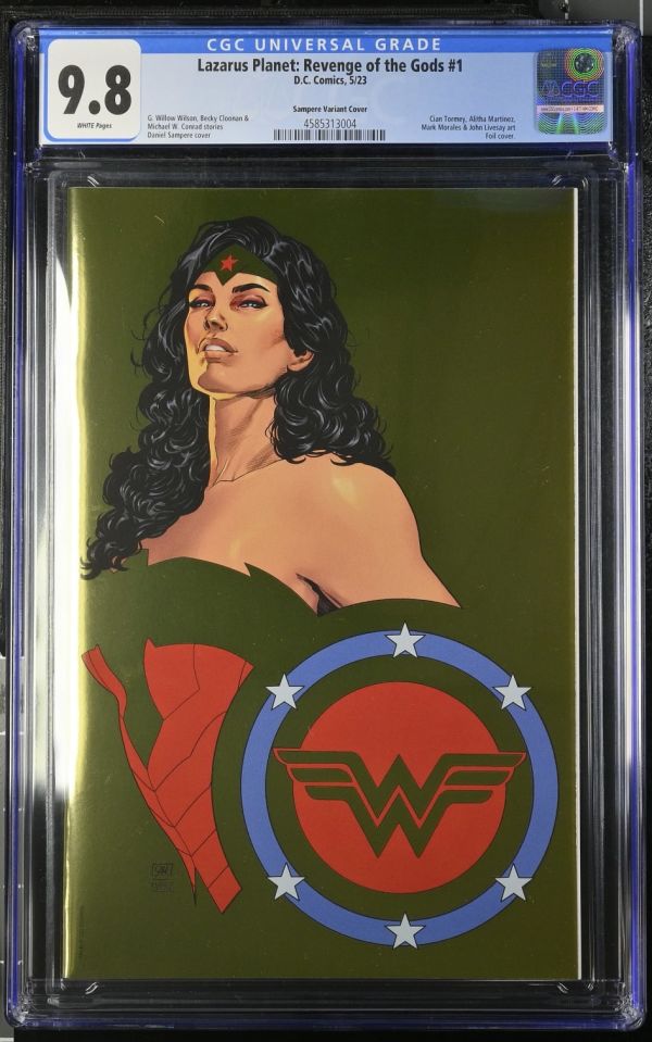 Image for Lazarus Planet: Revenge of the Gods #1 CGC 9.8 Sampere Variant