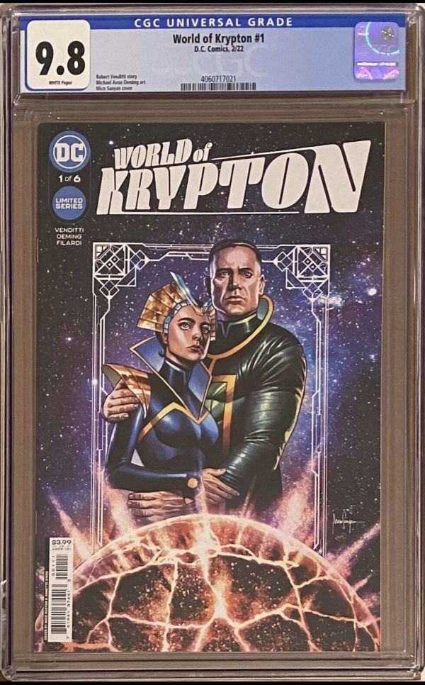 Image for World of Krypton #1 CGC 9.8