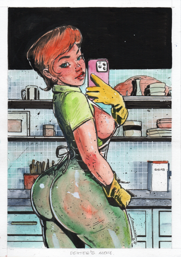 Image for Dexter's Mom Original by Tamie Gadelha