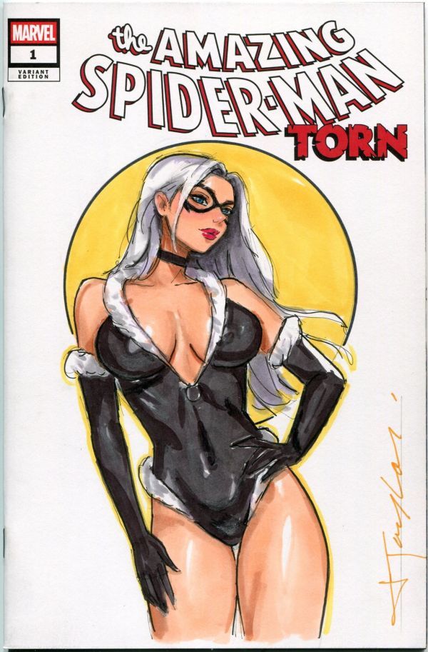 Image for Black Cat Sketch Cover by Jeff Taylor