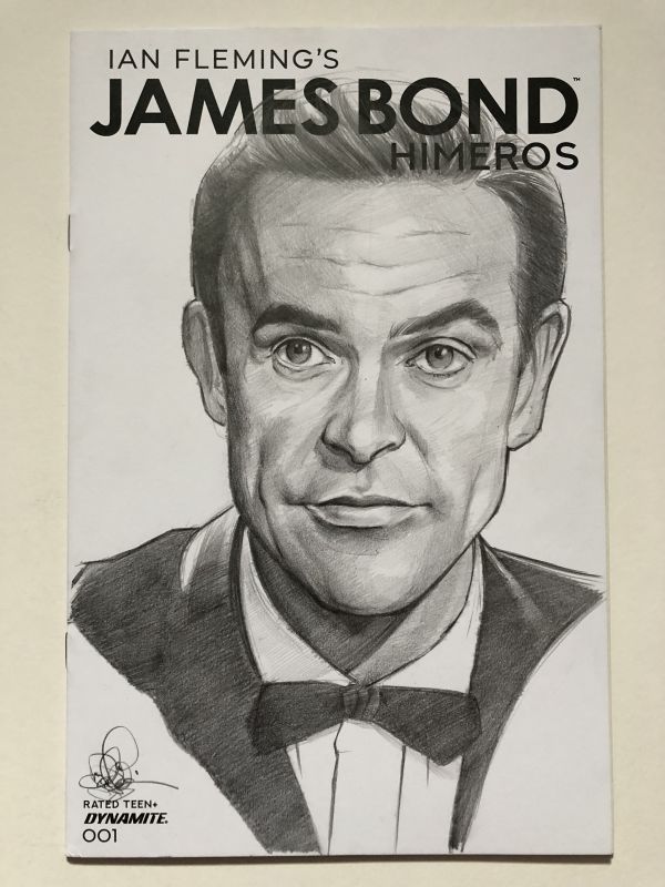 Image for Sean Connery as James Bond Sketch Cover