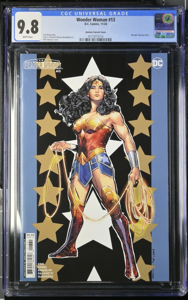 Image for Wonder Woman #13 Jimenez Variant CGC 9.8