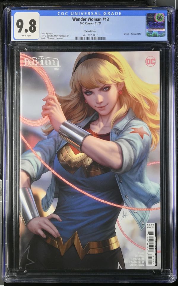 Image for Wonder Woman #13 Variant Cover CGC 9.8