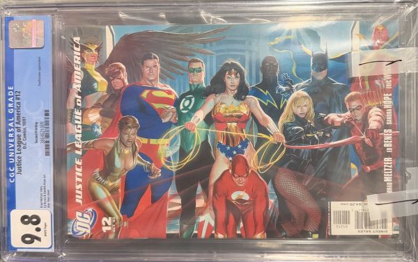 Image for Justice League of America #12 CGC 9.8 Second Printing