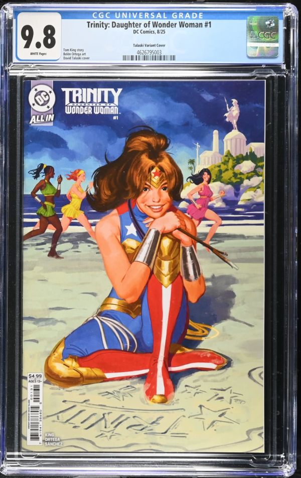 Image for Trinity: Daughter of Wonder Woman #1 Talaski Variant CGC 9.8