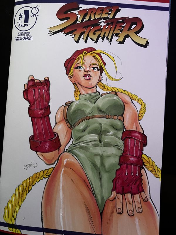 Image for Cammy Street Fighter #1 Original Sketch Cover