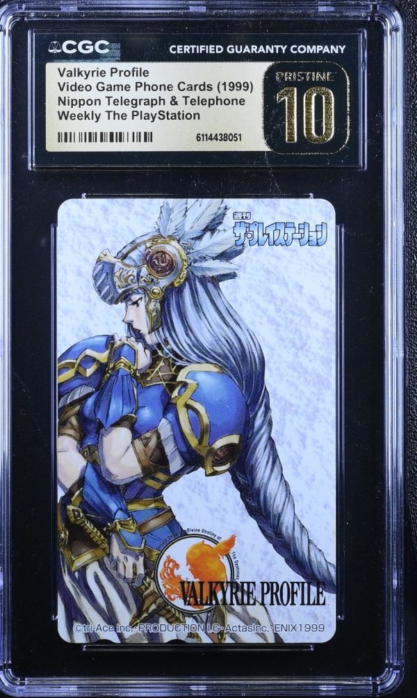 Image for Valkyrie Profile | Video Game Phone Cards | Weekly The PlayStation | CGC PRISTINE 10