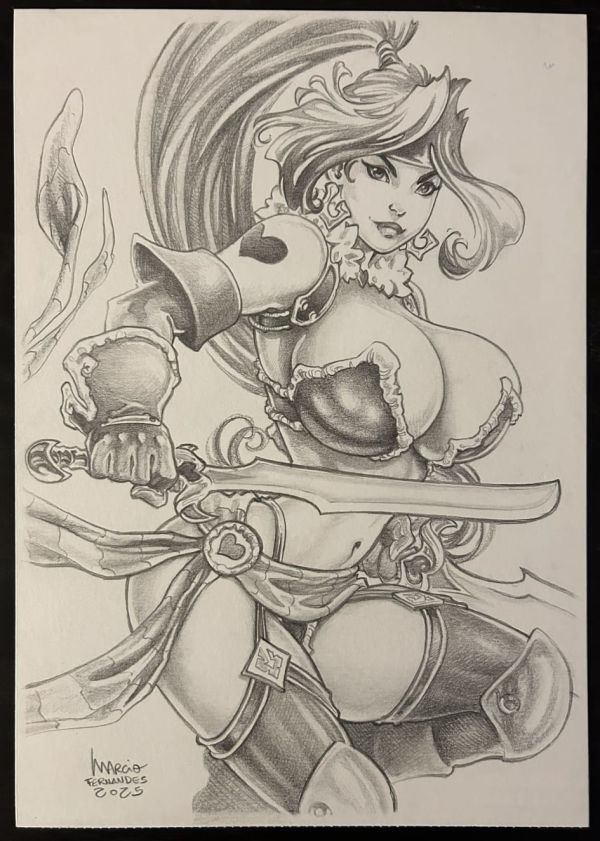 Image for Red Monika by Marcio Fernandes