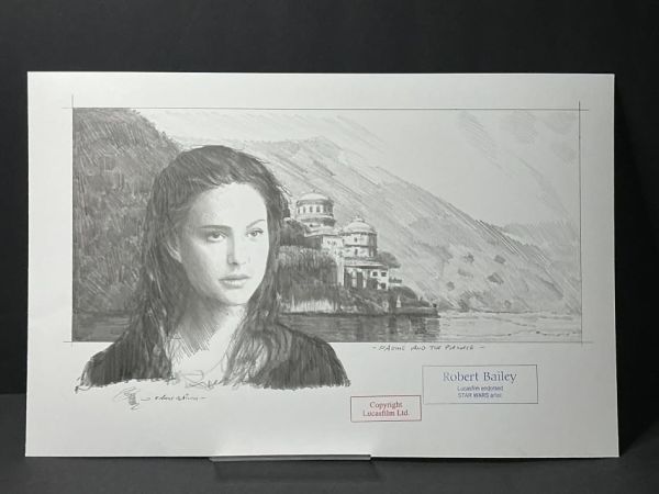 Image for Padmé Amidala Concept Art by Robert Bailey