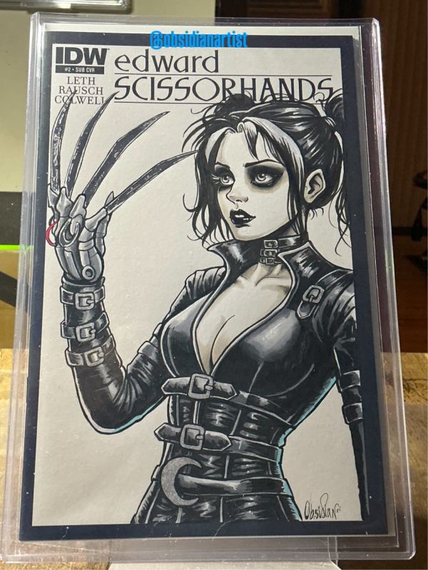 Image for Harley Scissor Hands by Obsidian Artist