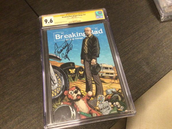 Image for Breaking Bad: All Bad Things #nn CGC 9.6 Signed by Giancarlo Esposito