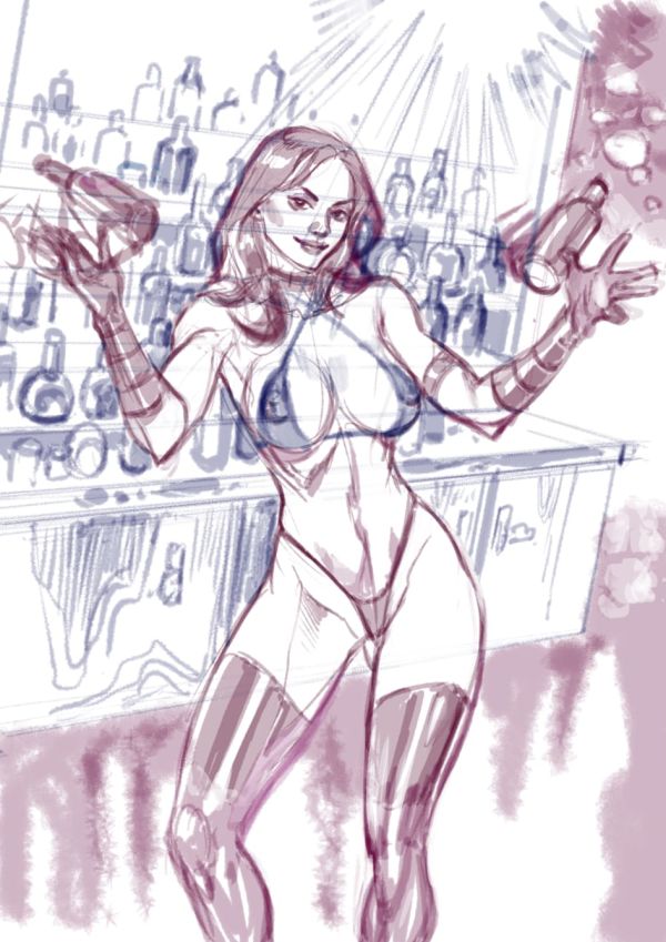 Image for X-23 cocktail progress Commission