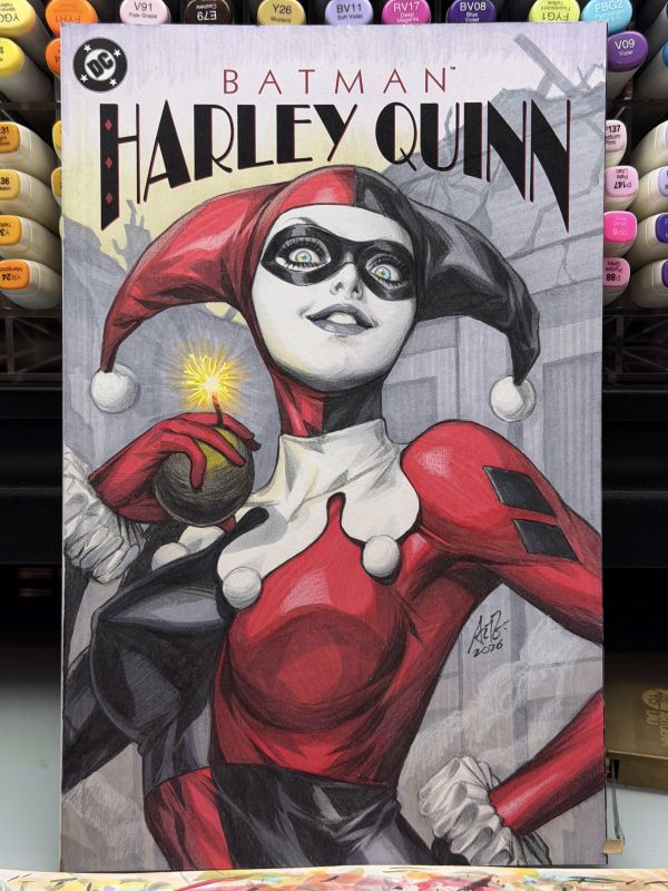 Image for Harley Quinn blank cover sketch