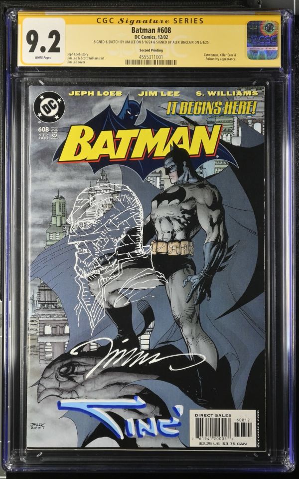 Image for Batman #608 CGC 9.2 Signed by Alex Sinclair