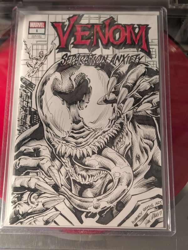 Image for Venom Original Art by Rodney Ramos