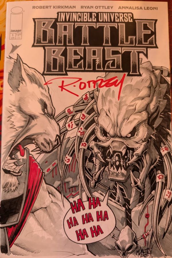 Image for Battle Beast Original Art - MDalton5