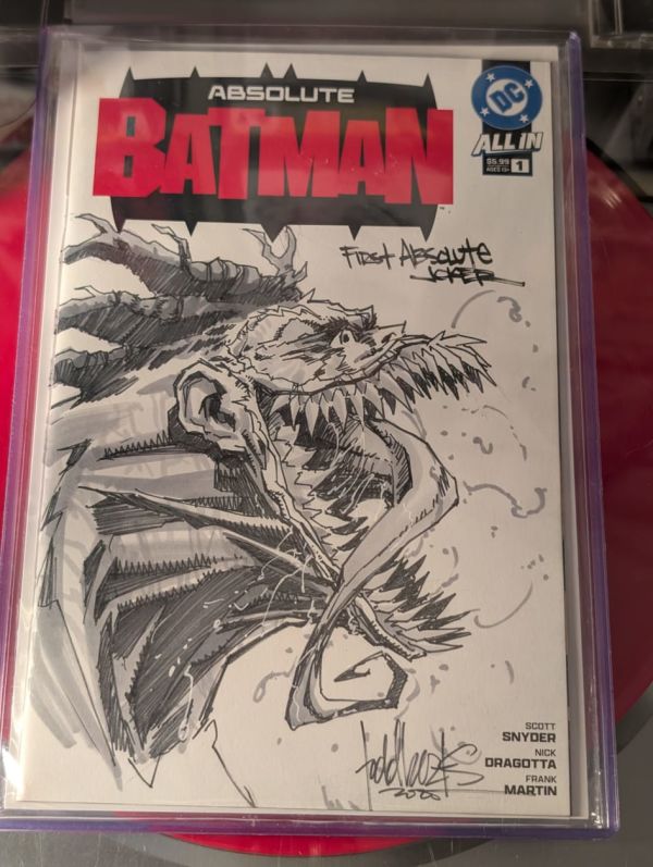 Image for Absolute Batman Blank Cover with First Absolute Joker by Todd Beats