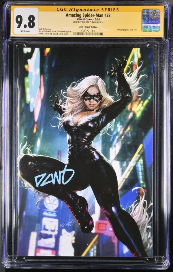Image for Amazing Spider-Man #38 CGC 9.8 Signed by Derrick Chew