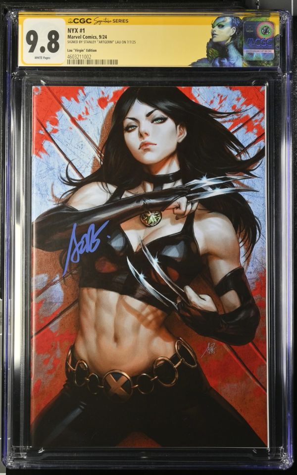 Image for NYX #1 CGC 9.8 Signed by Stanley "Artgerm" Lau