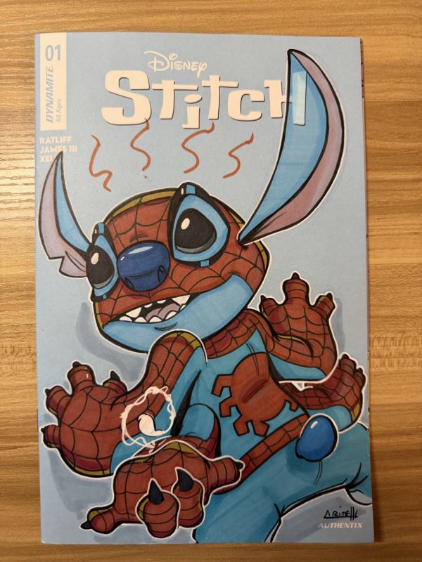Image for Disney Stitch #1 Sketch Cover