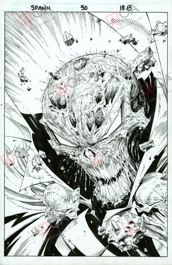 Image for OA 233: Spawn 50 page 18B