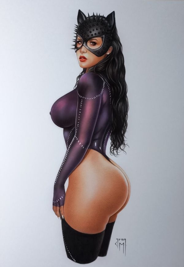 Image for Catwoman Pin Up 09x11