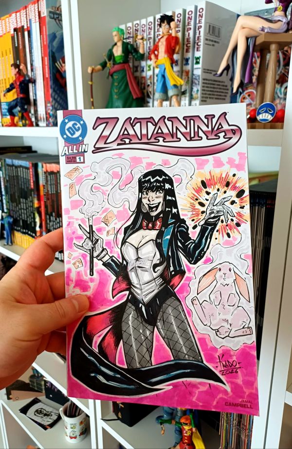 Image for Zatanna Blank Cover Art 