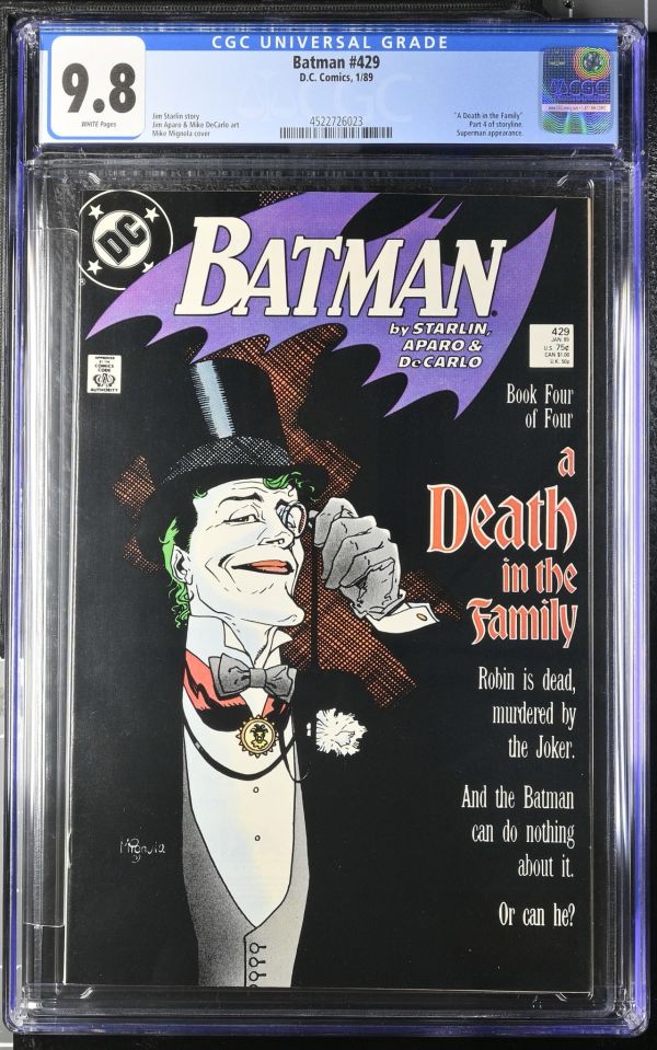 Image for Batman #429 | CGC 9.8 | Universal