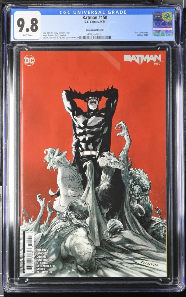 Image for Batman #150 | Cons Variant Cover | CGC 9.8 | Universal
