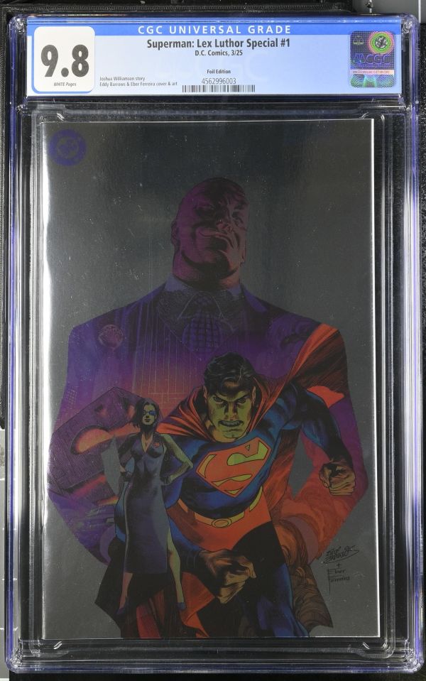 Image for Superman: Lex Luthor Special #1 | Foil Edition | CGC 9.8 | Universal