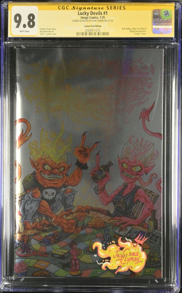 Image for Lucky Devils #1 | Lyman Foil Edition | CGC 9.8 | Signature Series