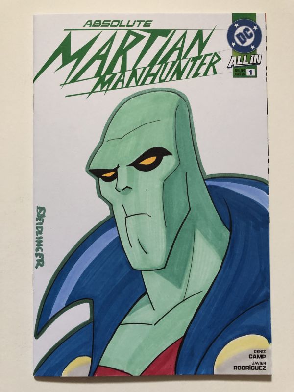 Image for Martian Manhunter Sketch Cover