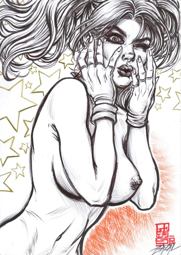 Image for Harley Quinn - CRAZY LOOKS BETTER / Bazal. 8,3x11,7 in. 