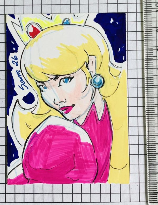 Image for Princess piece sketchcard 